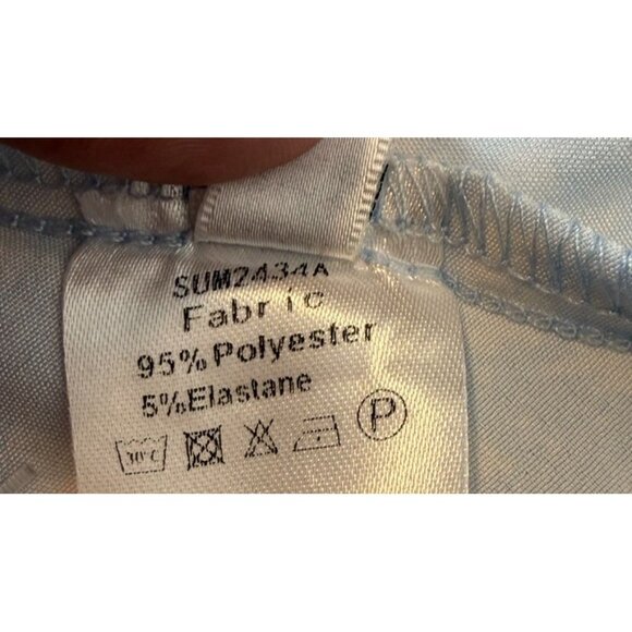 Milkmaid‎ Dress Tallulah Blue White Floral Midi Sz M Cottagecore Peasant Kutumai - Picture 13 of 15